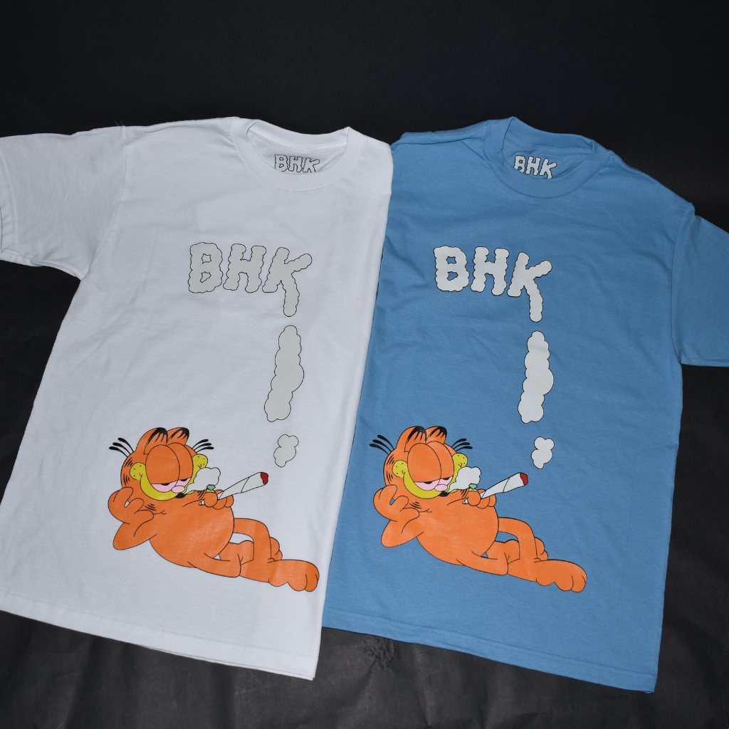 T-shirt Bio Garfield 'Nope No Nö' - Premium, 100% Coton, Pour Ado Unisexe